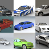 12 BMW Car Free 3D Models – Sedan, Gtr Racing, M3, X5, X6, X7