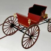1800s Horse Carriage Cart