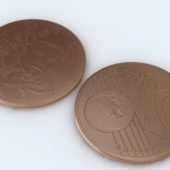 Bronze Euro Coin Money