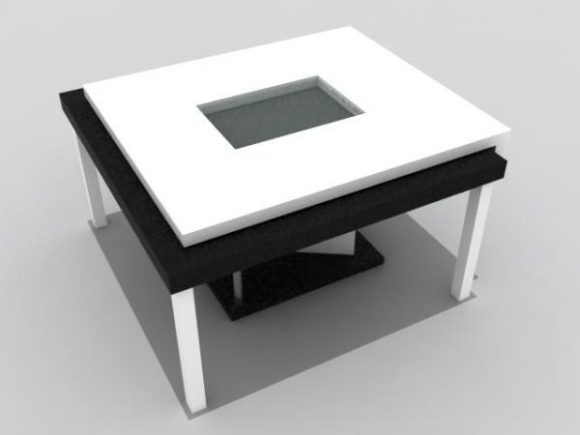 Two Square Tables In One