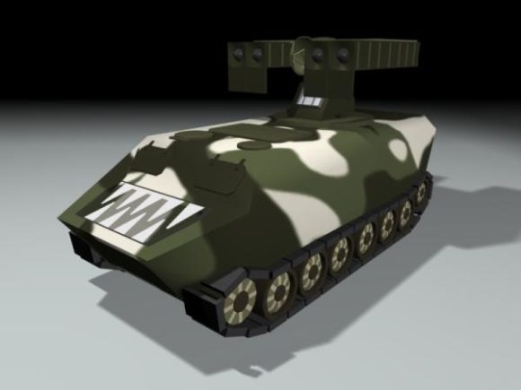 Military Tank Strela 9k35