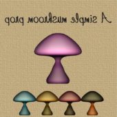 Mushroom Toy Colorful