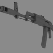 Soviet Assault Rifle Ak74m