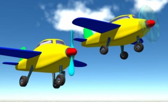 Aeroplan Cartoon Plane Toy