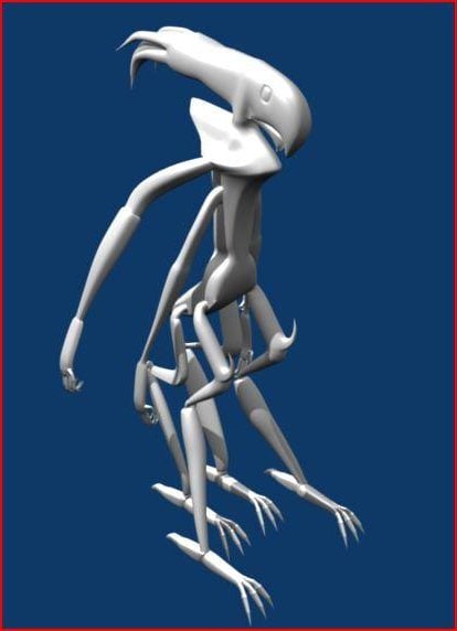 Alien Skeleton
