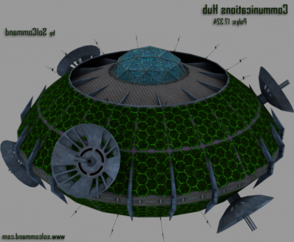 Alien Station Building