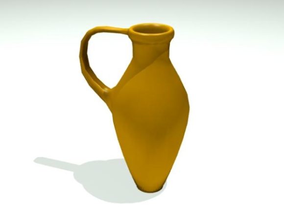 Antique Ceramic Jug Vase
