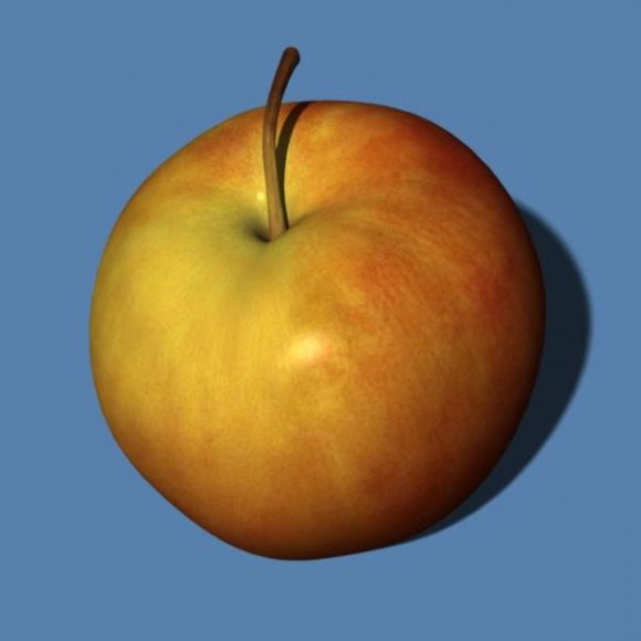 Realistic Apple Fruit Food