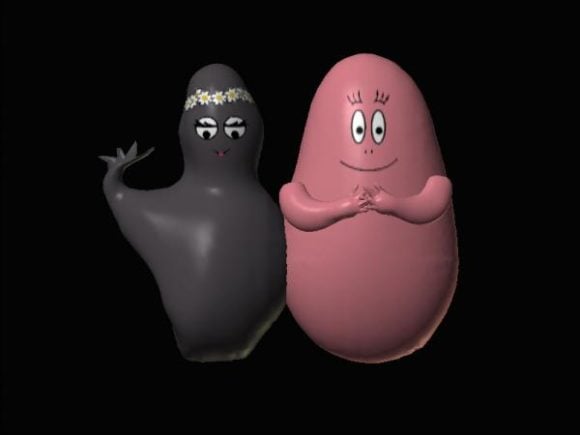 Two Egg Cartoon Character