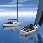 Two Sailing Boat