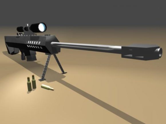 Barrett Gun M82a1 Sniper Rifle