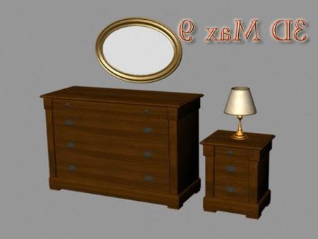 Side Table With Mirror Bedroom Furniture