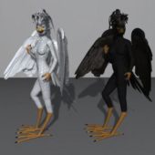 Bird Man Cosplay Character