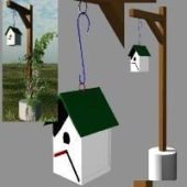Birdhouse Pet House