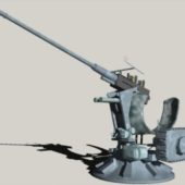 Army Fixed Cannon Gun