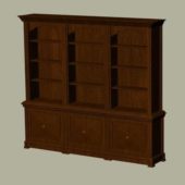 Bookcase Red Wood