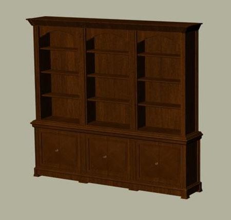 Bookcase Red Wood