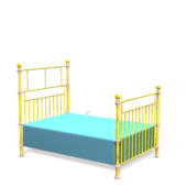 Bed Furniture Brass Frame