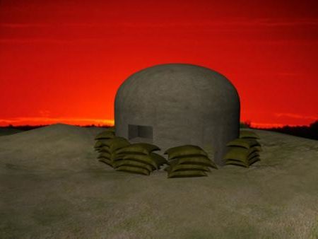 Concrete Military Bunker