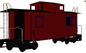 Caboose Truck Vehicle