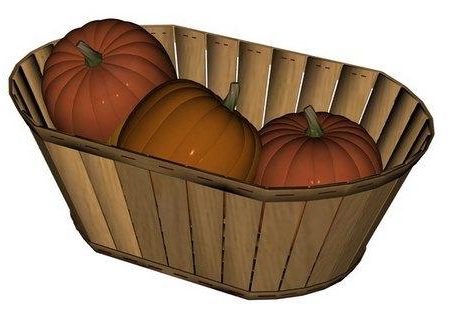 Fruit Basket With Apple