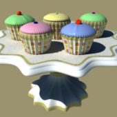 Cupcakes On Table