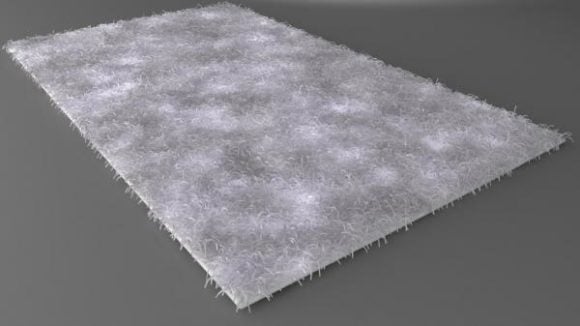 Fur Carpet Rectangular Shape