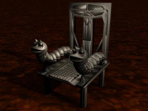 Scare Chair With Snake