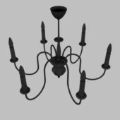 Ceiling Lamp Iron Chandelier