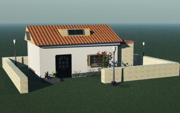 Mediterranean Roof House