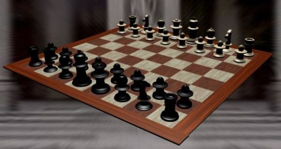 Chess Game Wooden Chessboard