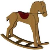 Horse Rocking Chair