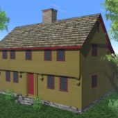Colonial House Building