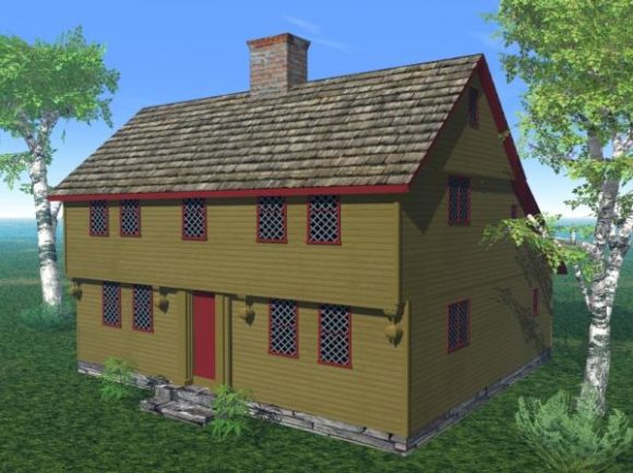 Colonial House Building