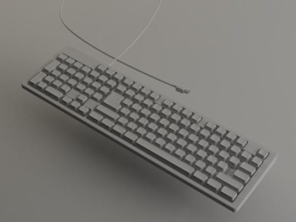 Computer Keyboard With Wire