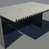 Roof Cycle Shed Structure