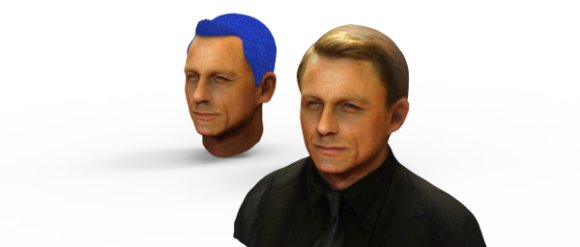 Daniel Craig Famous Character, Man 3D Model - .Ma, Mb, .Obj ...