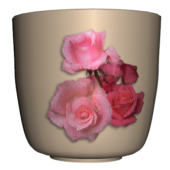 Tea Pot With Flower Inside