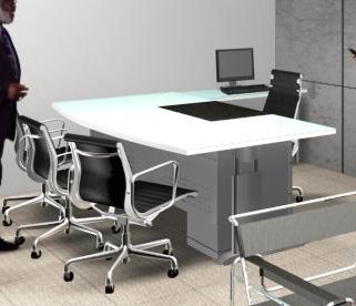 Director Office Work Table Chair