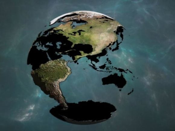 Earth Transparent Sphere