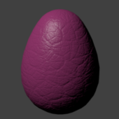 Easter Egg Purple Color