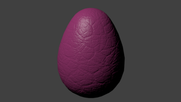 Easter Egg Purple Color