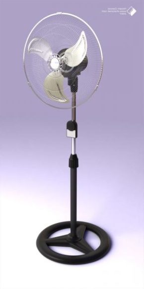 Electric Fan With High Stand