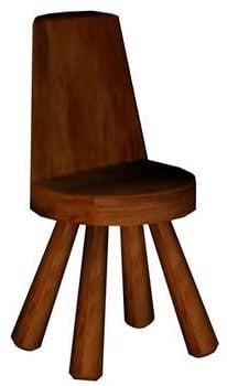 Simple Solid Wood Chair