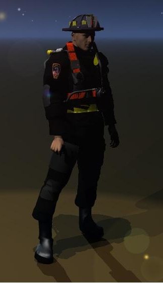 Firefighter Character