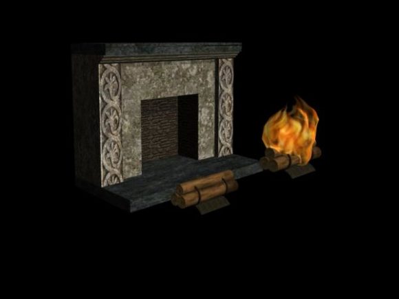 Fireplace Furniture Set