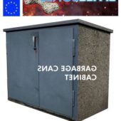 Garbage Can Cabinet