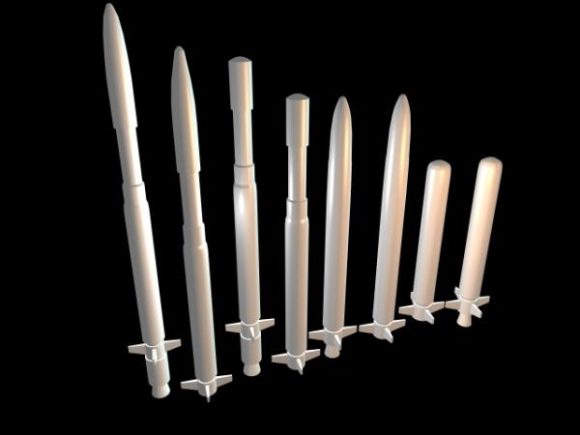 Weapon Missile Various Pack