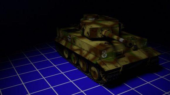 German Army Ww2 Tiger I Tank