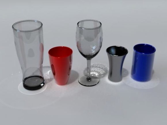 Color Glass Set